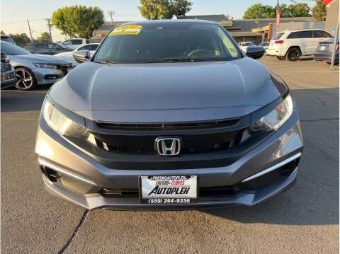 2020 Honda Civic for sale at Carros Usados Fresno in Clovis CA