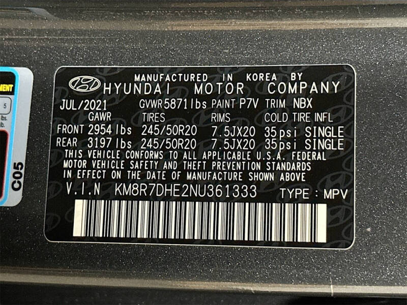 2022 Hyundai Palisade Calligraphy