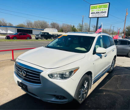 2015 Infiniti QX60 for sale at Shock Motors in Garland TX