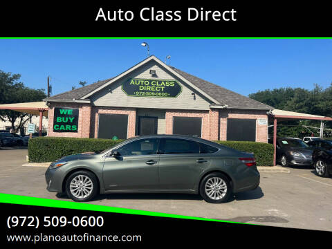 2013 Toyota Avalon Hybrid for sale at Auto Class Direct in Plano TX