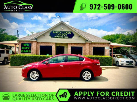 2017 Kia Forte for sale at Auto Class Direct in Plano TX