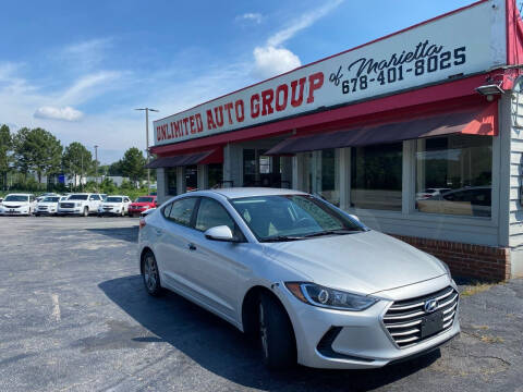 2018 Hyundai Elantra for sale at Unlimited Auto Group of Marietta in Marietta GA