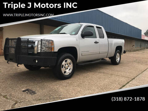 2012 Chevrolet Silverado 1500 for sale at Triple J Motors INC in Mansfield LA