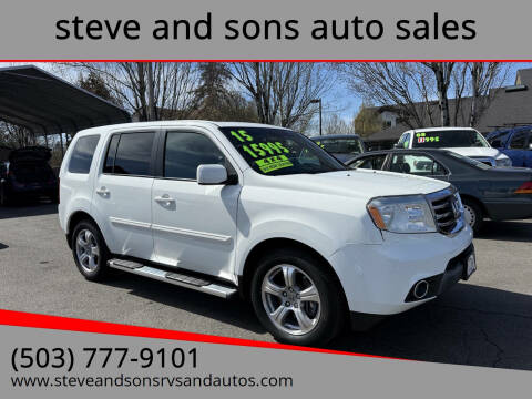 2015 Honda Pilot for sale at steve and sons auto sales in Happy Valley OR