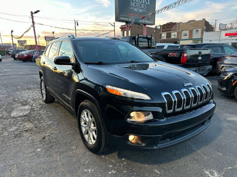 2014 Jeep Cherokee for sale at Luxury Motors in Detroit MI