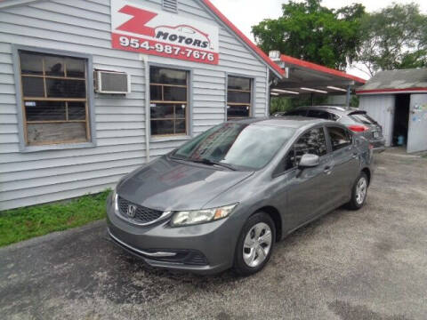 2013 Honda Civic for sale at Z Motors in North Lauderdale FL