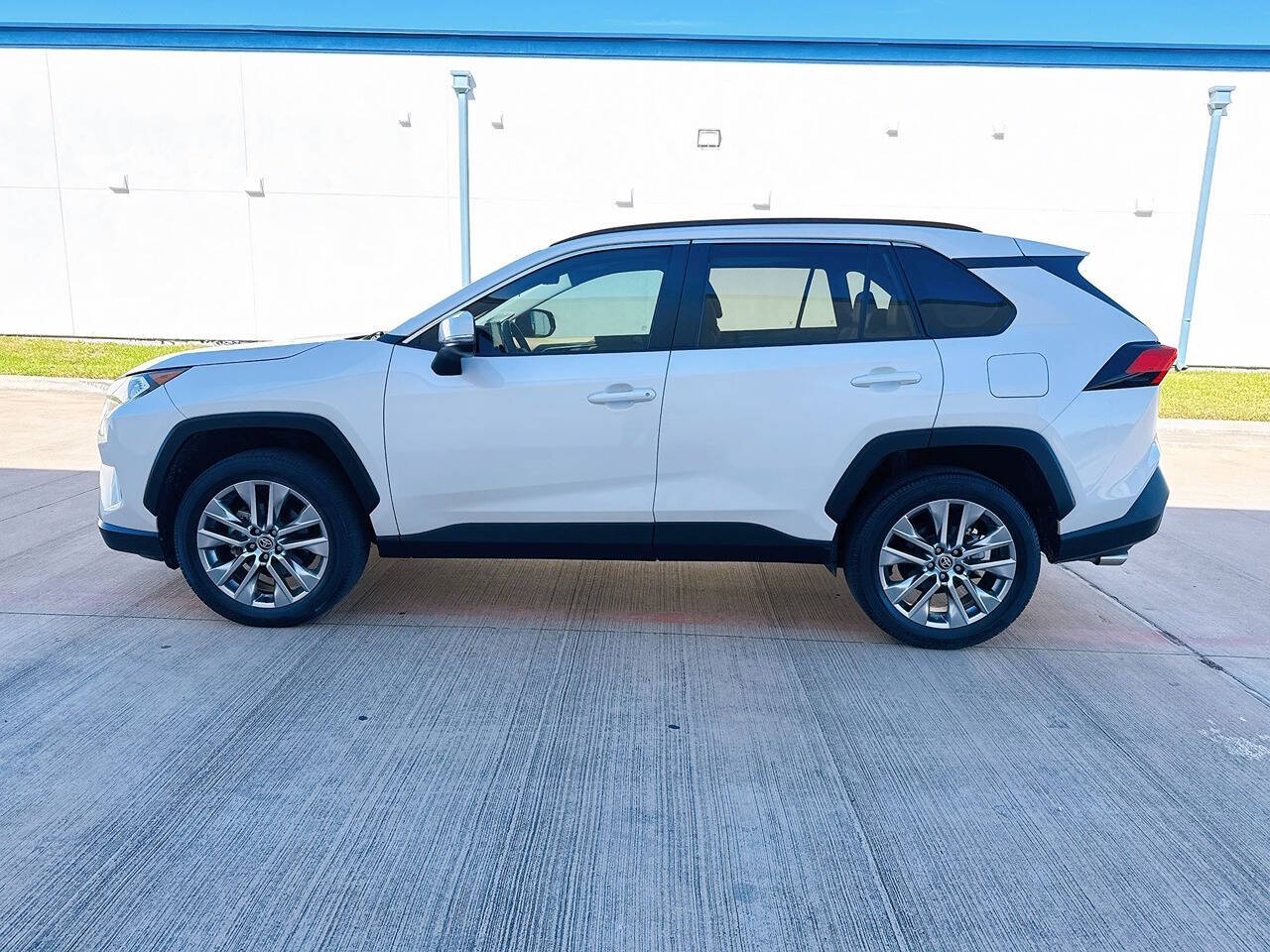 2021 Toyota RAV4 for sale at BLESSED MOTORS SALES in Houston, TX