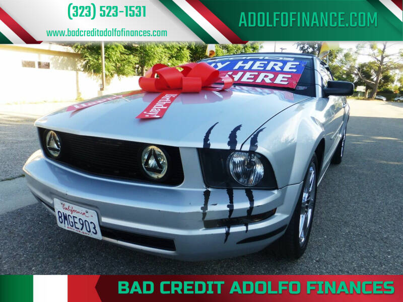 2006 Ford Mustang for sale at Bad Credit Adolfo Finances in Sun Valley CA