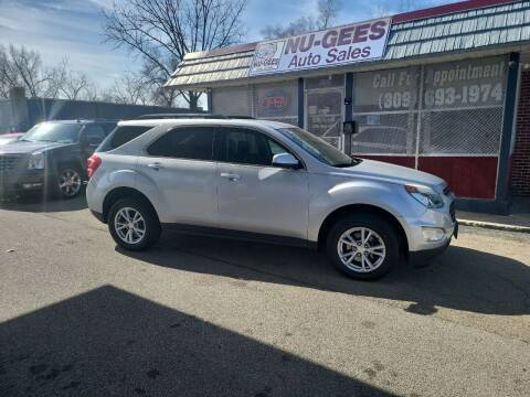 2017 Chevrolet Equinox for sale at Nu-Gees Auto Sales LLC in Peoria IL