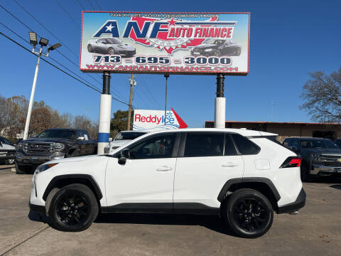 2022 Toyota RAV4 for sale at ANF AUTO FINANCE in Houston TX