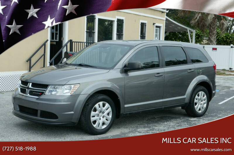 2013 Dodge Journey for sale at MILLS CAR SALES INC in Clearwater FL