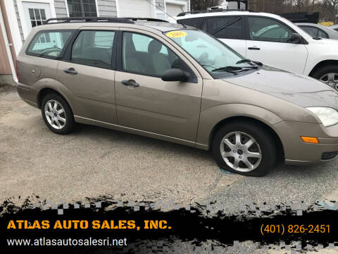 2005 Ford Focus for sale at ATLAS AUTO SALES, INC. in West Greenwich RI