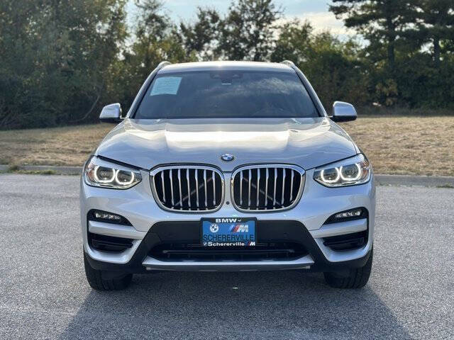 Used 2021 BMW X3 30i with VIN 5UXTY5C02M9G53396 for sale in Schererville, IN