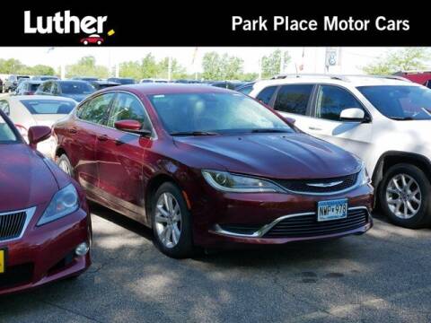 2015 Chrysler 200 for sale at Park Place Motor Cars in Rochester MN