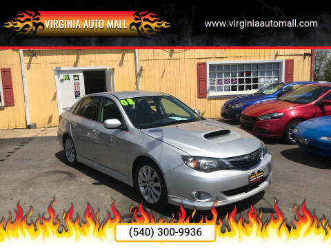 2008 Subaru Impreza for sale at Virginia Auto Mall in Woodford VA