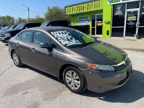 2012 Honda Civic for sale at Empire Auto Group in Indianapolis IN