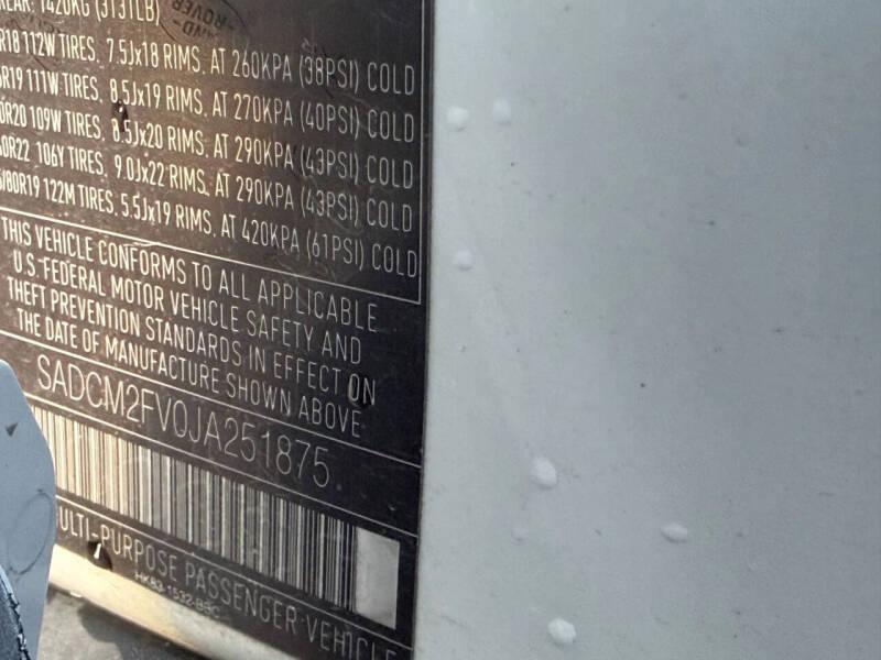 2018 Jaguar F-PACE S