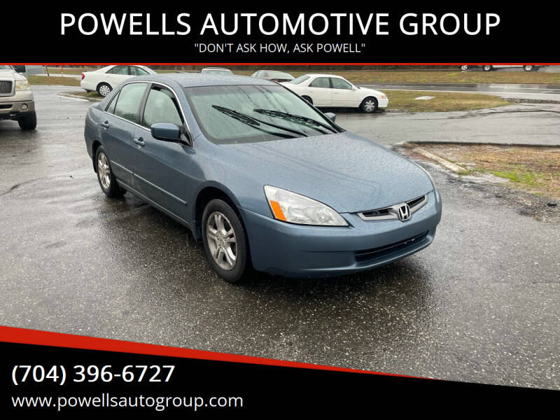 2007 Honda Accord for sale at POWELLS AUTOMOTIVE GROUP in Gastonia NC