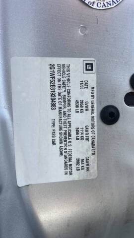 2001 Chevrolet Impala