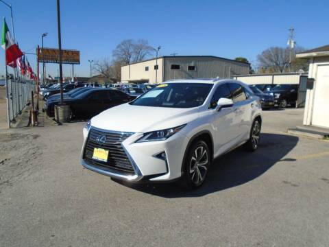 2018 Lexus RX 350 for sale at Campos Trucks & SUVs, Inc. in Houston TX