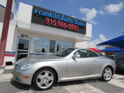 2005 Lexus SC 430 for sale at Franklin Auto Sales in El Paso TX