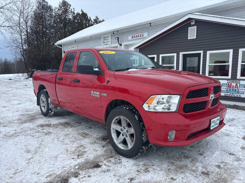 2017 RAM 1500 for sale at M&A Auto in Newport VT