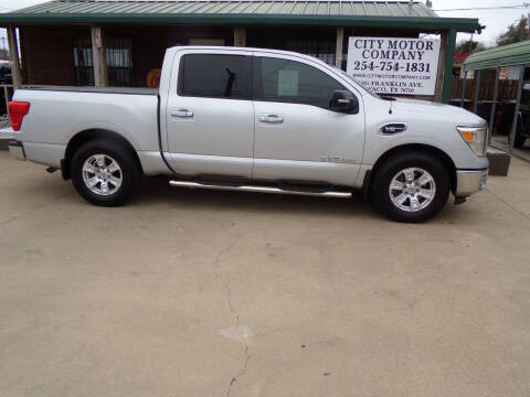 2017 Nissan Titan for sale at CITY MOTOR COMPANY in Waco TX