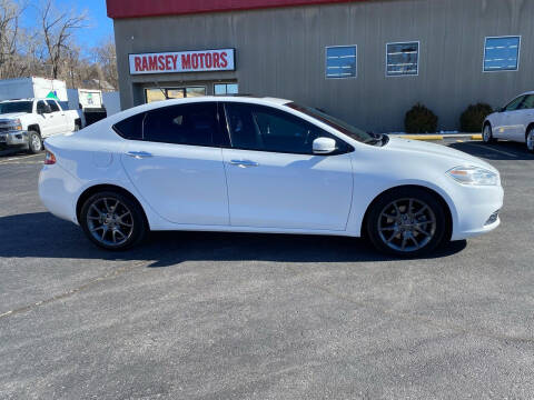 2013 Dodge Dart for sale at Ramsey Motors in Riverside MO