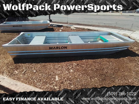 2023 MARLON  BOAT  ONLY  12 FT JON BOAT  for sale at WolfPack PowerSports in Moses Lake WA