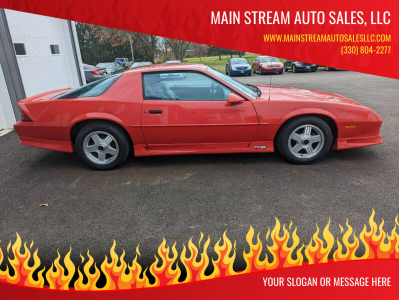 1991 Chevrolet Camaro for sale at Main Stream Auto Sales, LLC in Wooster OH
