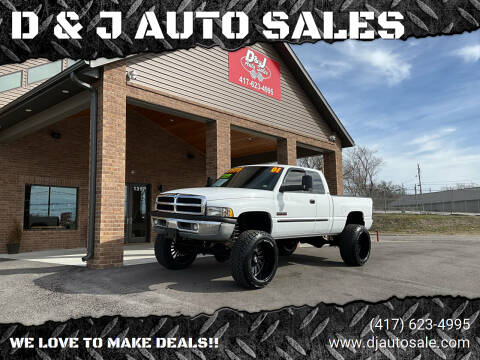2001 Dodge Ram 2500 for sale at D & J AUTO SALES in Joplin MO