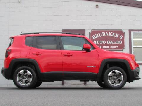 2016 Jeep Renegade for sale at Brubakers Auto Sales in Myerstown PA