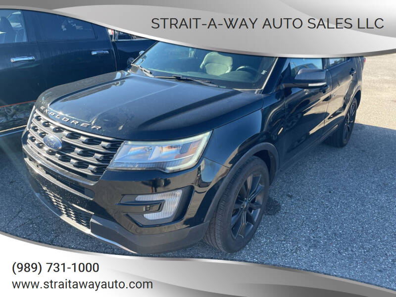 2017 Ford Explorer for sale at Strait-A-Way Auto Sales LLC in Gaylord MI