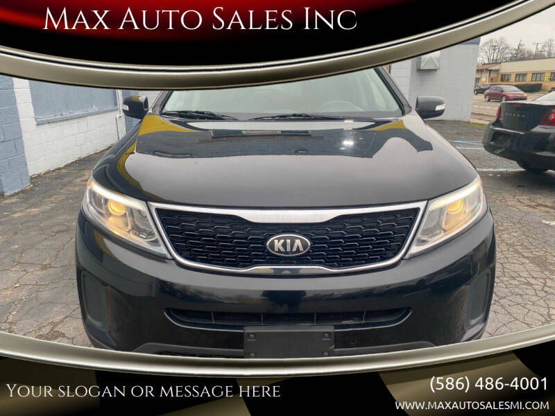 2014 Kia Sorento for sale at Max Auto Sales Inc in Warren MI