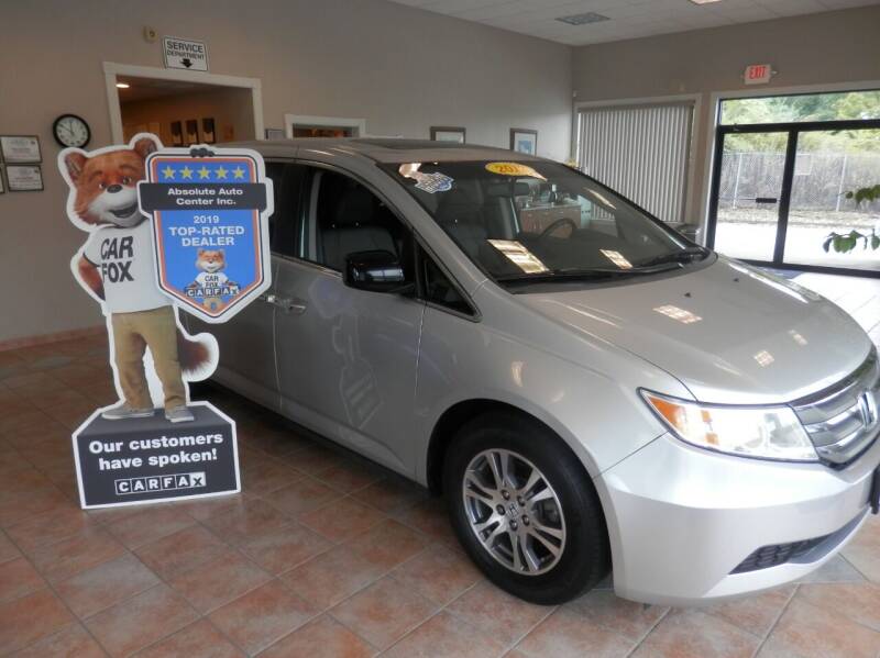 2012 Honda Odyssey for sale at ABSOLUTE AUTO CENTER in Berlin CT