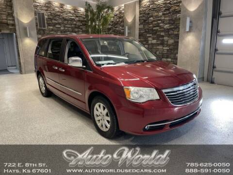 2011 Chrysler Town and Country for sale at Auto World Used Cars in Hays KS