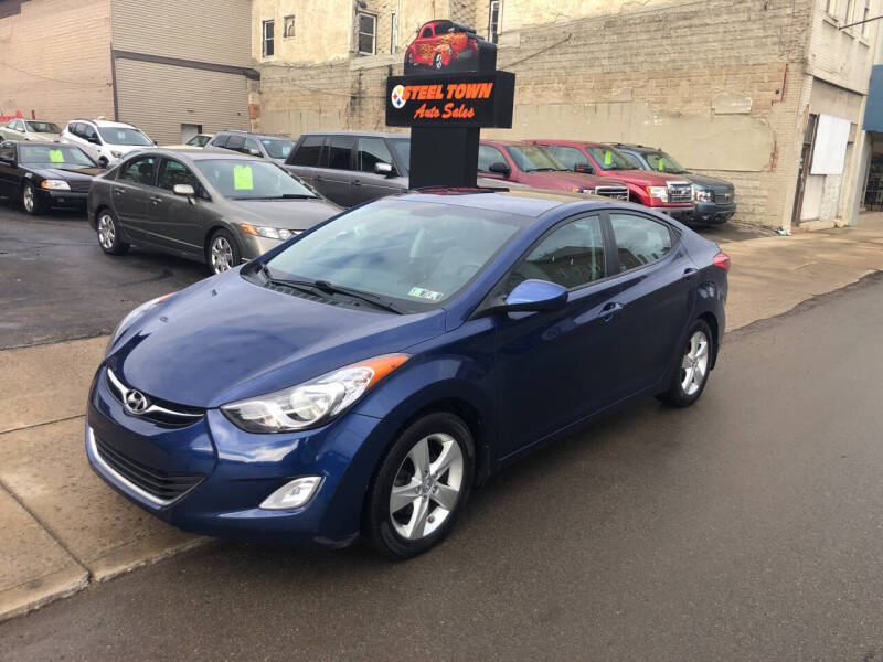 2013 Hyundai Elantra for sale at STEEL TOWN PRE OWNED AUTO SALES in Weirton WV