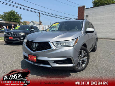 2017 Acura MDX for sale at Elmora Motor Sport in Elizabeth NJ