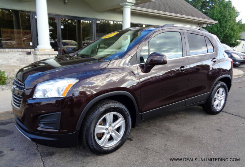 2016 Chevrolet Trax for sale at DEALS UNLIMITED INC in Portage MI