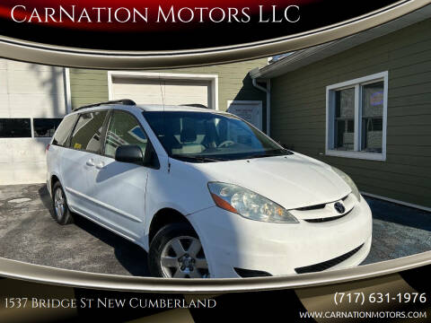 2008 Toyota Sienna for sale at CarNation Motors LLC - New Cumberland Location in New Cumberland PA