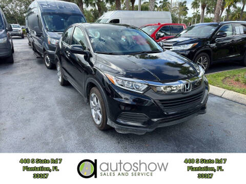 2021 Honda HR-V for sale at AUTOSHOW SALES & SERVICE in Plantation FL