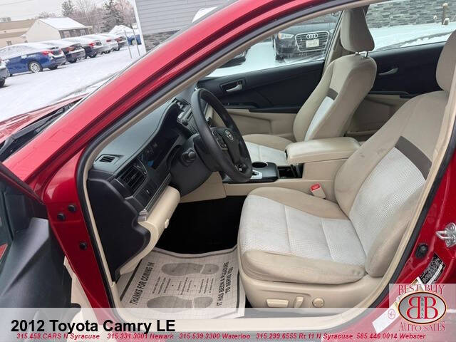 2012 Toyota Camry SE