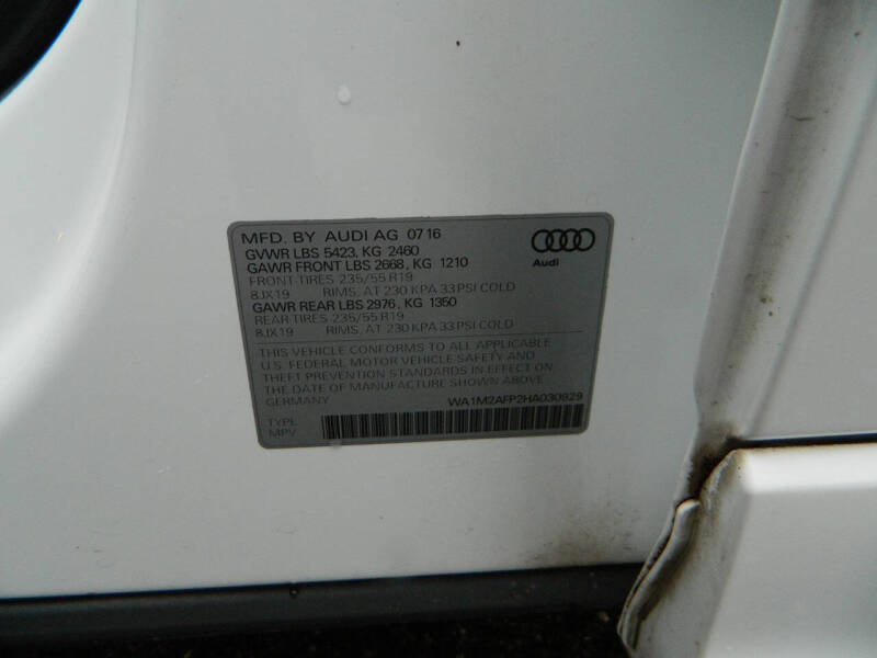 2017 Audi Q5 2.0T quattro Premium Plus