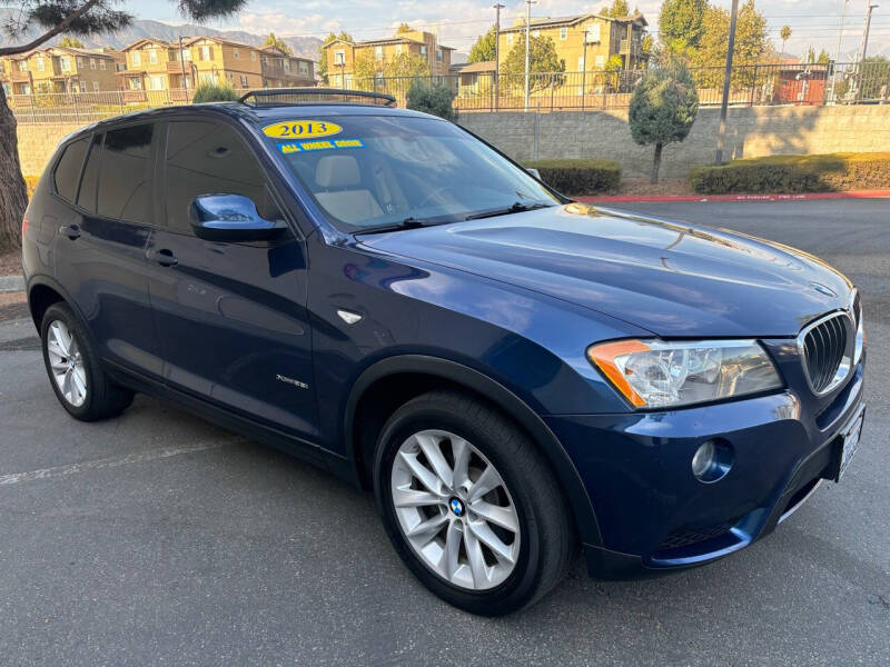 2013 BMW X3 for sale at Select Auto Wholesales Inc in Glendora CA