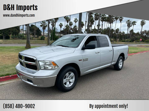 2017 RAM 1500 for sale at D&H Imports in San Diego CA