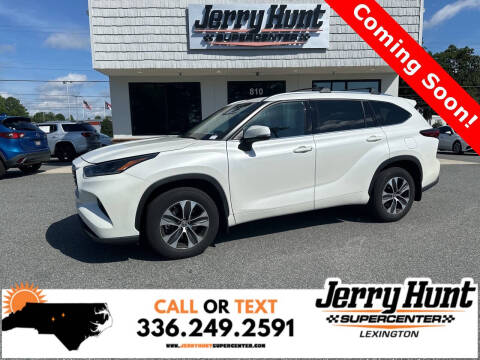 2021 Toyota Highlander for sale at Jerry Hunt Supercenter in Lexington NC