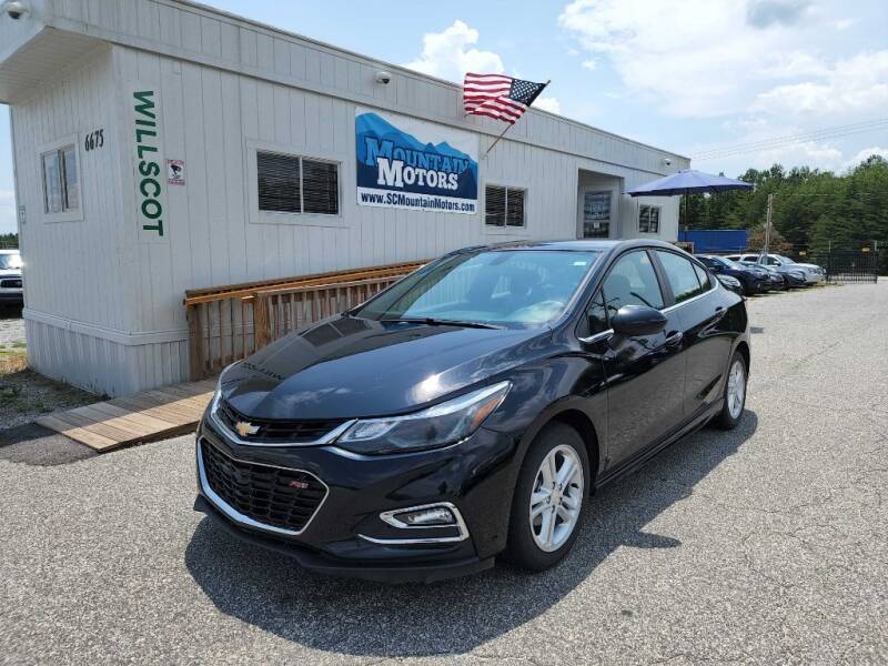 2017 Chevrolet Cruze for sale at Mountain Motors LLC in Spartanburg SC