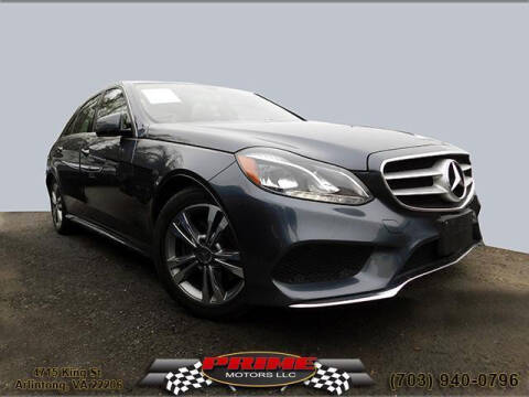 2016 Mercedes-Benz E-Class for sale at PRIME MOTORS LLC in Arlington VA