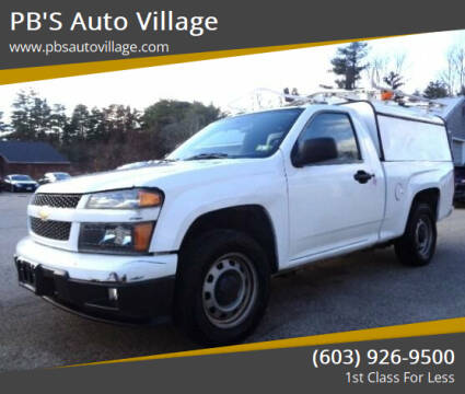 2012 Chevrolet Colorado for sale at PB'S Auto Village in Hampton Falls NH