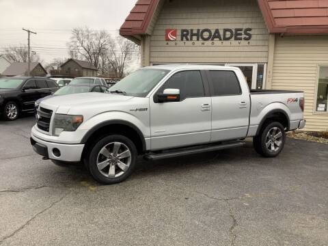2013 Ford F-150 for sale at Rhoades Automotive Inc. in Columbia City IN